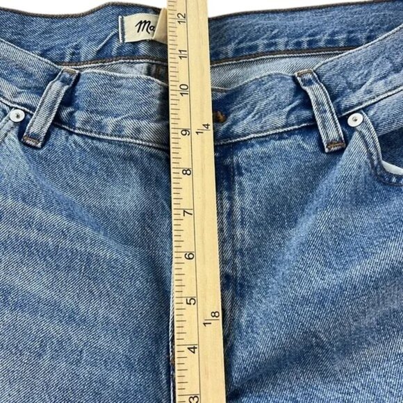 Madewell 90’s Low Rise Straight Jeans Women’s Size 32 NWT - Picture 6 of 9